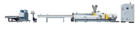 50-160mm PVC PET ABS Pellet Granulación de plástico máquina de fabricación de línea de producción para la granulación